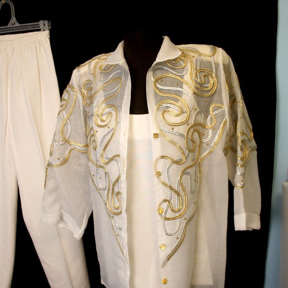 3 Piece Pant Suit - Picture 1 of 5